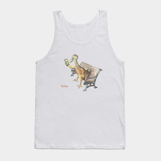 Dodo checks his phone Tank Top